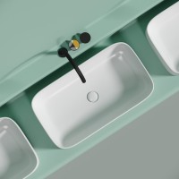 Накладная раковина Ceramicanova Element CN6054MW белая матовая