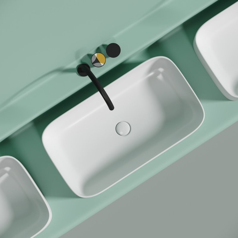 Накладная раковина Ceramicanova Element CN6054MW белая матовая