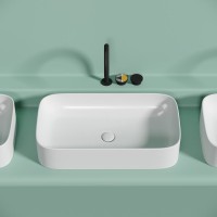 Накладная раковина Ceramicanova Element CN6054MW белая матовая