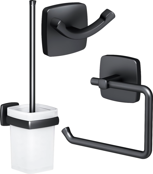 Набор Ершик AM.PM Gem A9033422 + Держатель A9034122 + Крючок A9035622