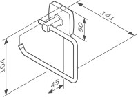 Набор Ершик AM.PM Gem A9033422 + Держатель A9034122 + Крючок A9035622 Набор Ершик AM.PM Gem A9033422 + Держатель A9034122 + Крючок A9035622