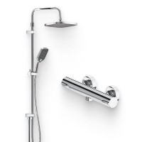 Душевой комплект Термостат Damixa Scandinavian Pure 366000000 + Стойка Gala 953000000
