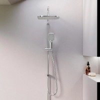 Душевой комплект Термостат Damixa Scandinavian Pure 366000000 + Стойка Gala 953000000