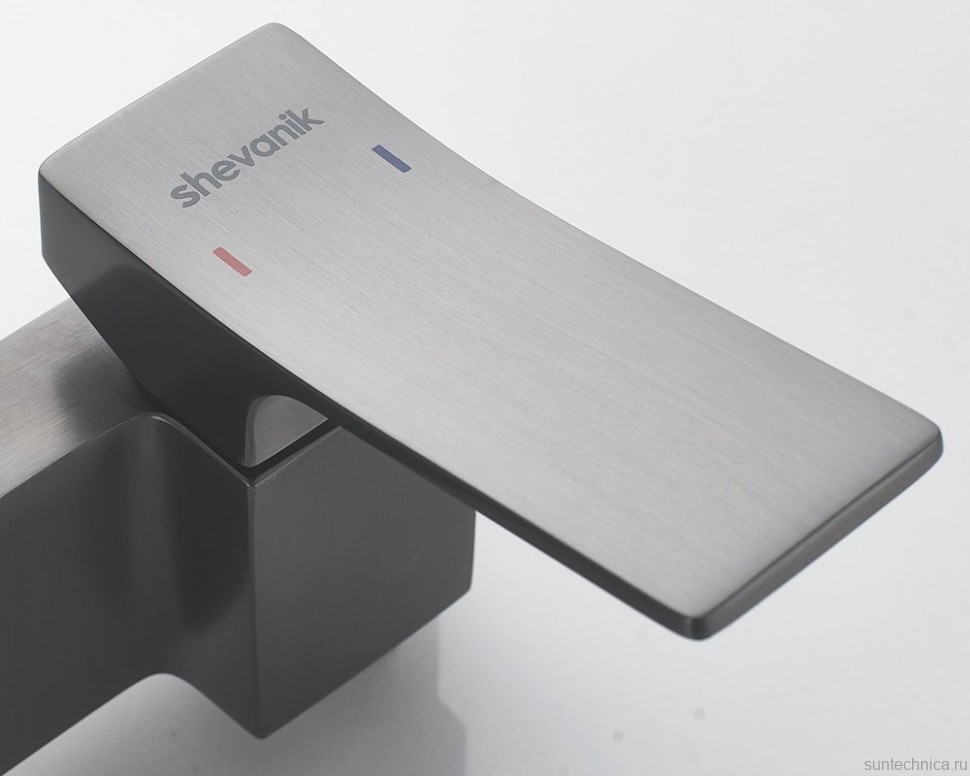 Гигиенический душ Shevanik S4005T-1 со смесителем, оружейная сталь