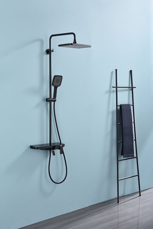 Душевая стойка Raglo R60.24.06 черный