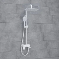 Душевая стойка Wasserkraft Mindel 8500 A185.161.155.WM белая Душевая стойка Wasserkraft Mindel 8500 A185.161.155.WM белая