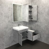 Шкаф Comforty Осло 60, бетон светлый