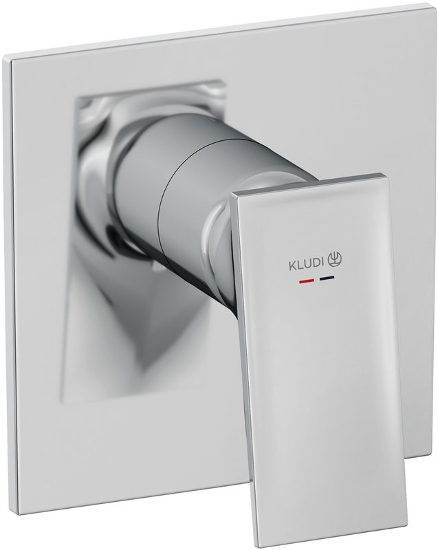 Встраиваемый смеситель для душа и ванны Kludi Decus 547550575 хром
