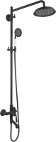 Душевая стойка Rose R0236H черная
