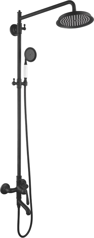 Душевая стойка Rose R0236H черная