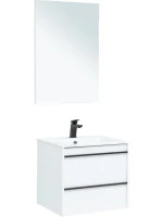 Мебель для ванной комнаты Aquanet Lino 60 белый матовый Мебель для ванной комнаты Aquanet Lino 60 белый матовый