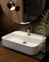 Смеситель для раковины металл Gun Metal, AQUAme Monza AQM6310GM