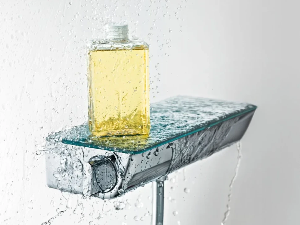 Душевой комплект Термостат Hansgrohe Ecostat Select 13161000 для душа + Гарнитур Pulsify Relaxation 105 3jet 24160000 хром