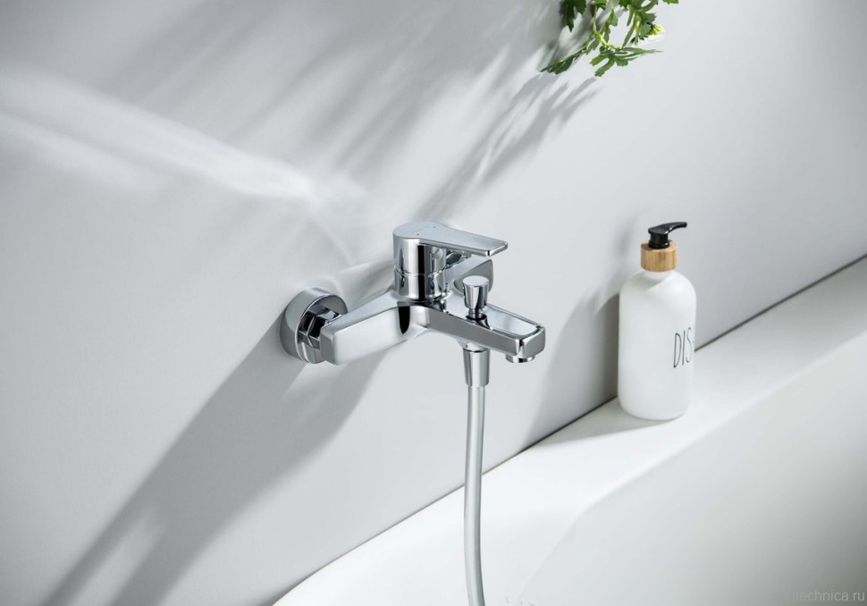 Смеситель для ванны с душем AQUATEK Лугано AQ1740CR хром