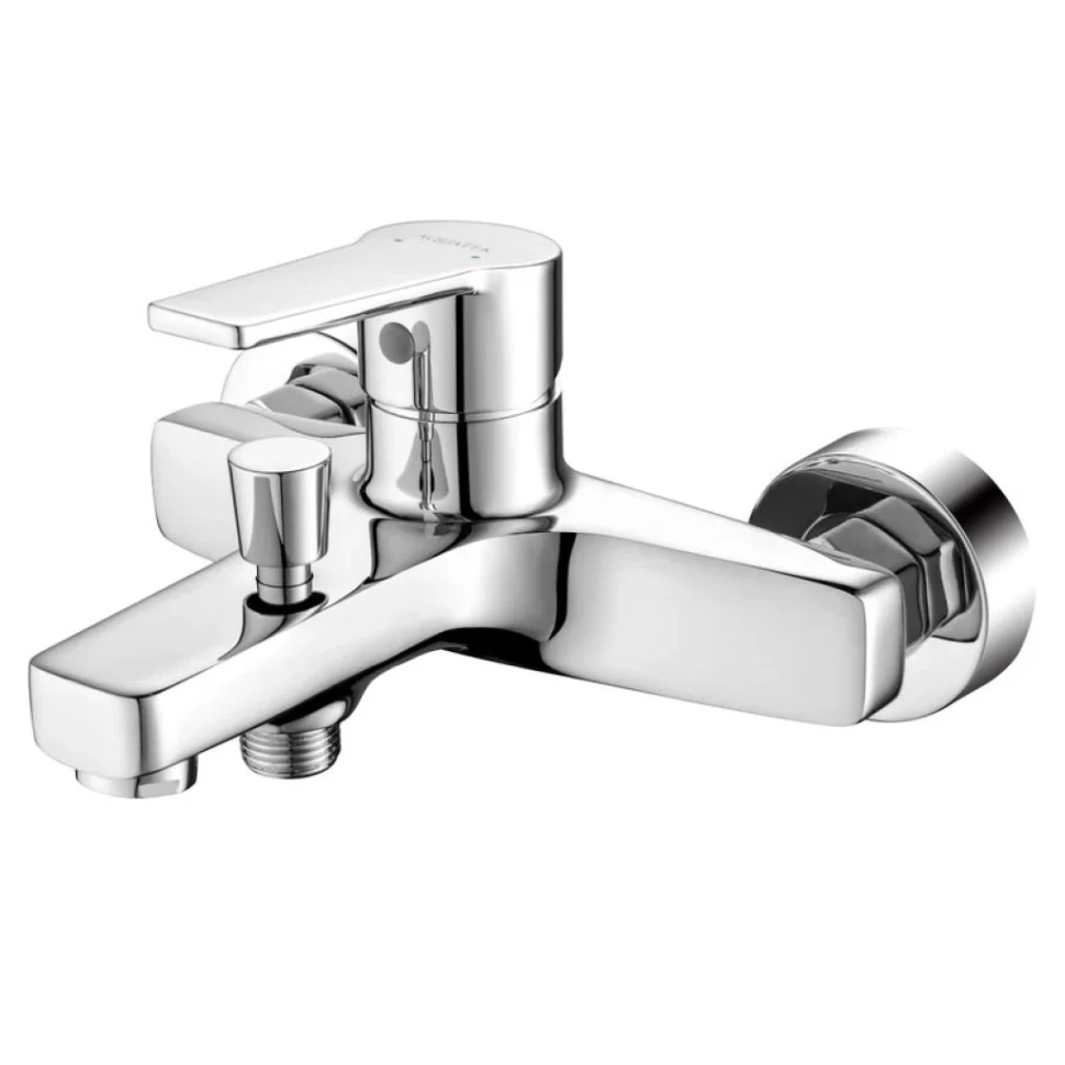 Смеситель для ванны с душем AQUATEK Лугано AQ1740CR хром