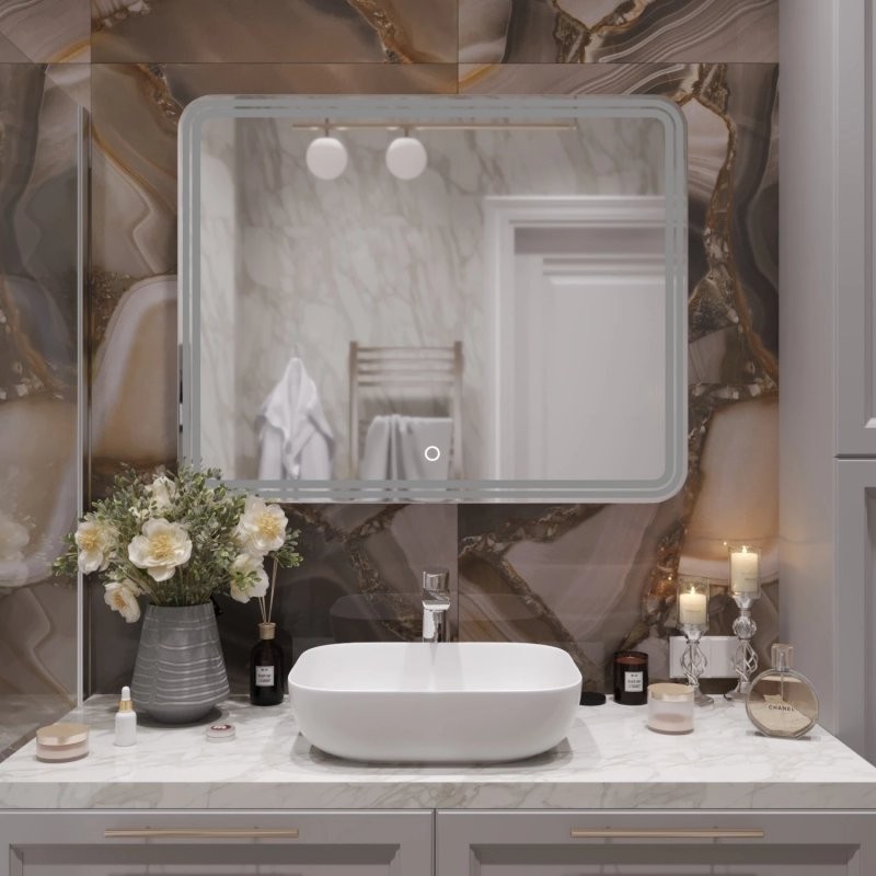 Зеркало Mixline Адриана 100 с подсветкой