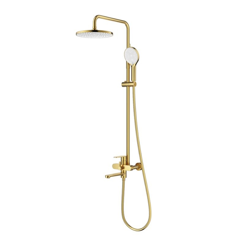Душевая стойка Splenka S222 S222.24.03 сатин золотой