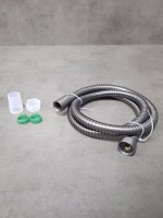 Душевой шланг AltroBagno SH AltroBagnoSH071706GM 120 см, оружейная сталь Душевой шланг AltroBagno SH AltroBagnoSH071706GM 120 см, оружейная сталь