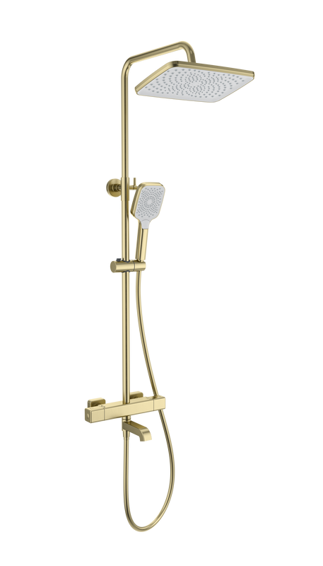 Душевая стойка Wonzon & Woghand WW-B3016-T1-BG брашированное золото