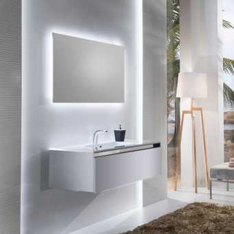 Мебель для ванной Sanvit Кубэ -1 75 белый глянец