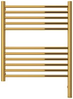 Полотенцесушитель электрический Сунержа Богема 3.1 03-6005-6050 70x55 см, подключение справа, золото, лесенка