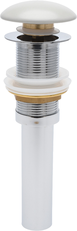 Донный клапан для раковины AQUAme AQM7002-0MFG без перелива, матовый светло-серый