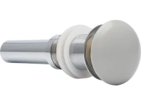 Донный клапан для раковины AQUAme AQM7002-0MFG без перелива, матовый светло-серый Донный клапан для раковины AQUAme AQM7002-0MFG без перелива, матовый светло-серый