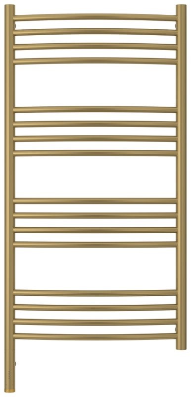 Полотенцесушитель электрический Сунержа Богема 3.1 32-6002-1050 110x55 см, подключение слева, золотой шелк, лесенка