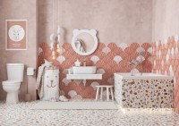 Зеркало AQUATON Каспер Мишка круглое, белое матовое