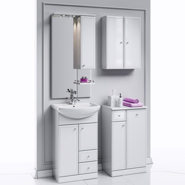 Мебель для ванной комнаты Aqwella Барселона 55