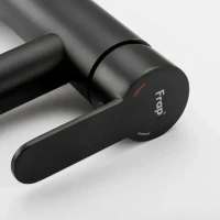 Смеситель для раковины Frap H801-6 F10801-6 черный Смеситель для раковины Frap H801-6 F10801-6 черный