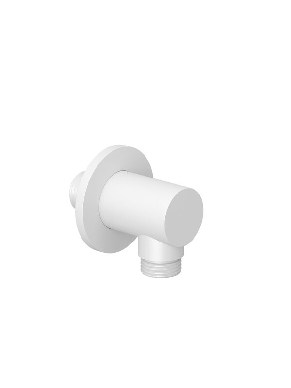 Шланговое подключение Kludi A-QA 6554753-00 белое матовое