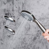 Напольный смеситель для ванны с душем Gappo G99-20 G3099 сатин