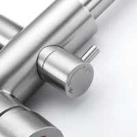 Напольный смеситель для ванны с душем Gappo G99-20 G3099 сатин