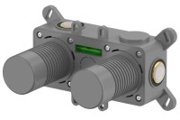 Душевой комплект WHITECROSS Y YSET13GLB С ВНУТРЕННЕЙ ЧАСТЬЮ, брашированное золото