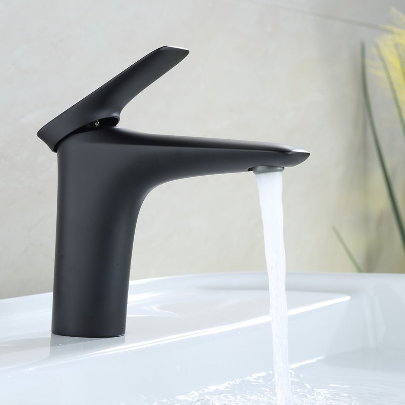 Комплект для ванной BOND Cube B03-5388 матовый черный