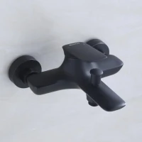 Комплект для ванной BOND Cube B03-5388 матовый черный Комплект для ванной BOND Cube B03-5388 матовый черный