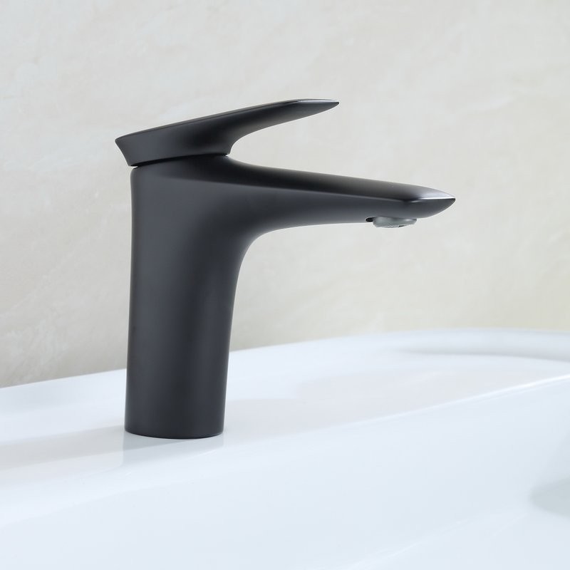 Комплект для ванной BOND Cube B03-5388 матовый черный