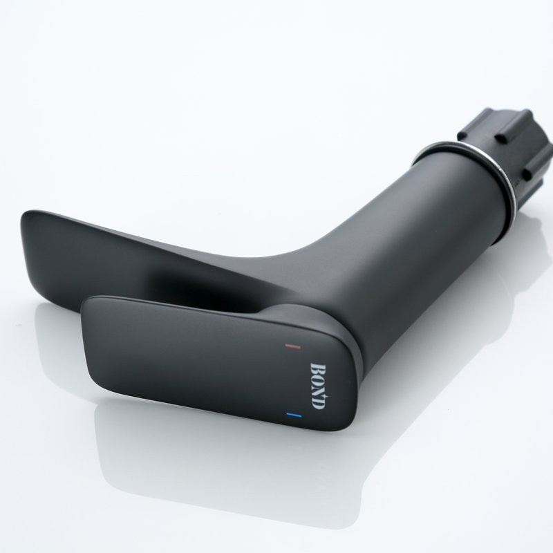 Комплект для ванной BOND Cube B03-5388 матовый черный