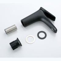 Комплект для ванной BOND Cube B03-5388 матовый черный Комплект для ванной BOND Cube B03-5388 матовый черный