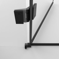 Душевой уголок Niagara Nova NG-6831-34BLACK 90x90, профиль черный матовый, стекло прозрачное