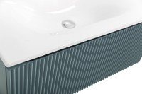 Тумба с раковиной BelBagno Uno 80 подвесная, 1 ящик, матовая голубая