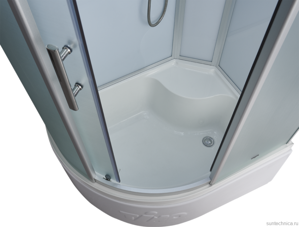 Душевая кабина Timo Standart T-6620SFR Silver Fabric R с высоким поддоном