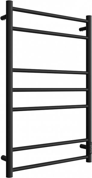 Полотенцесушитель электрический Двин L neo 80/50 чёрный матовый