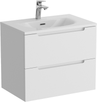 Тумба с раковиной BelBagno Etna 39 70 bianco lucido, раковина BB-8099-3-70