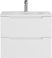 Тумба с раковиной BelBagno Etna 39 70 bianco lucido, раковина BB-8099-3-70