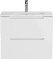 Тумба с раковиной BelBagno Etna 39 70 bianco lucido, раковина BB-8099-3-70