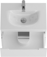 Тумба с раковиной BelBagno Etna 39 70 bianco lucido, раковина BB-8099-3-70