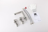 Смеситель для раковины Abber Perfekte 316 AF8A08BST сталь брашированная Смеситель для раковины Abber Perfekte 316 AF8A08BST сталь брашированная