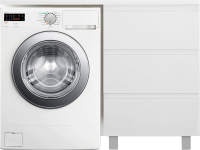 Тумба с раковиной Эстет Dallas Luxe 100 R напольная, 3 ящика